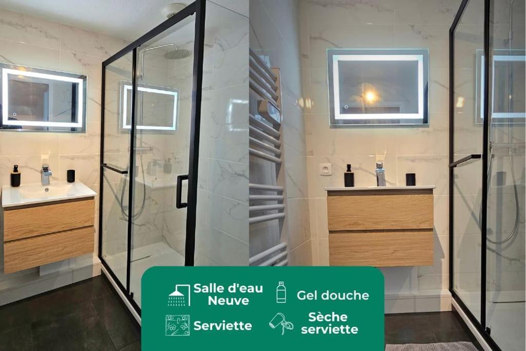 T3 Duplex Thonon Centre - Parking - Gare - Thermes מראה חיצוני תמונה